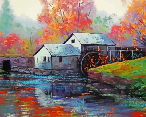 Water Wheel Arts paint by numbers