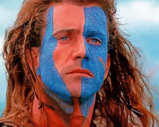 William Wallace braveheart paint by numbers