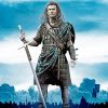 William Wallace movie character paint by number