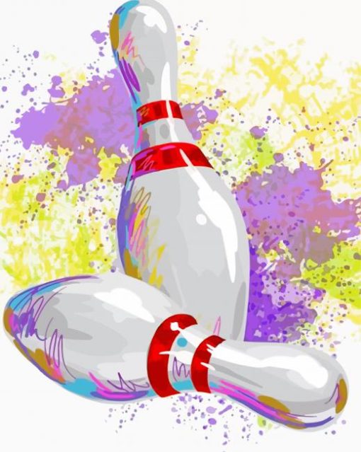 Aesthetic Bowling paint by numbers