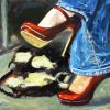 High Heels Illustration paint by numbers