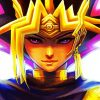 Yugi Muto Manga Character paint by numbers