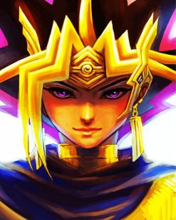 Yugi Muto Manga Character paint by numbers