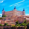 Alcazar Of Toledo Spain paint by numbers