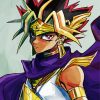 Yugi Muto Japanese Anime paint by number