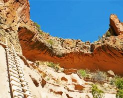 Bandelier Monument paint by numbers