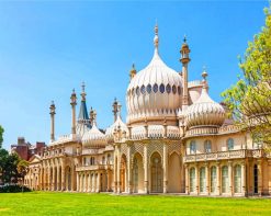 Royal Pavilion Brighton paint by numbers