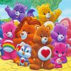 Care Bears paint by numbers