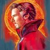 Dr Strange MarvelDr Strange Marvel paint by numbers