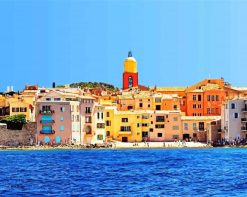 Les Tournels Saint Tropez paint by numbers