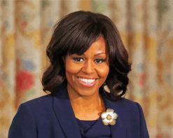 Michelle Obama Paint by numbers