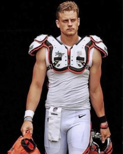 Joe Burrow Cincinnati Bengals paint by numbers