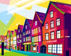 Bergen Pop Art paint by numbers