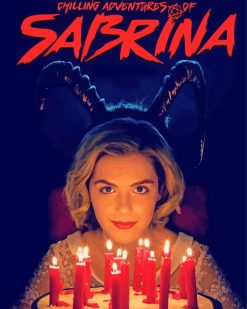 Chilling Adventures Of Sabrina Poster paint by numbers