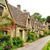 Cotswolds Houses paint by numbers