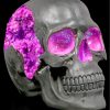 Geode Skull paint by numbers