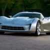 Grey Corvette Stingray Car XF paint by numbers