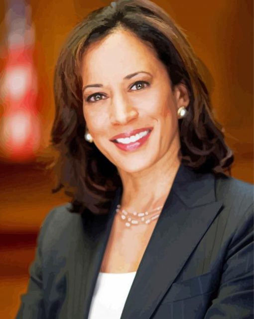 Kamala Harris Vice President paint by numbers