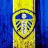 Leeds United Log Art paint by numbers