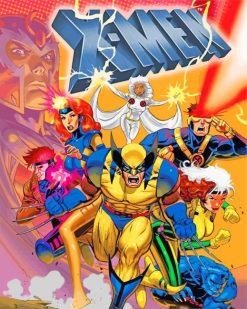 Marvel X men paint by number