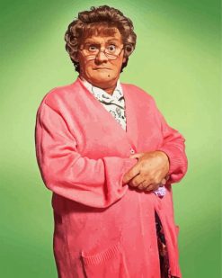 Mrs Brown paint by numbers