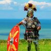 Roman Warrior paint by numbers