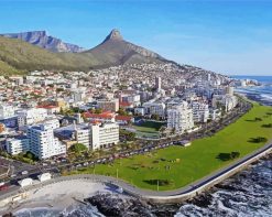 Sea Point South Africa paint by numbers