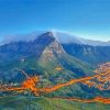 Table Mountain National Park Cape Town paint by numbers