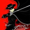 Zorro Movie paint by numbers