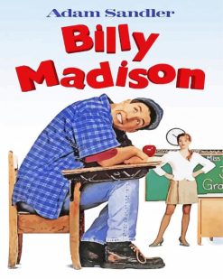 Billy Madison Poster paint by numbers