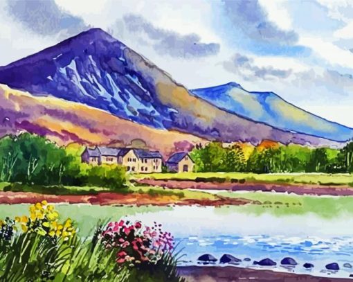 croagh patrick art paint by numbers