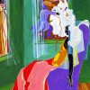 dreams by Jacob Lawrence paint by number