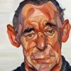 john deakin by Lucian Freud paint by numbers