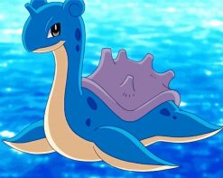 Lapras Species paint by numbers