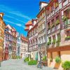 Nuremberg Germany Buildings paint by numbers