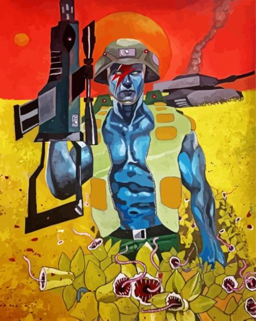 Rogue Trooper Art paint by numbers