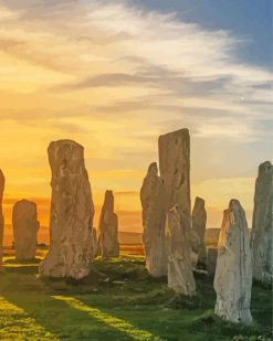 Standing Stones paint by numbers