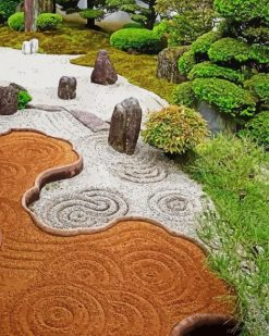 Zen Garden Design paint by numbers