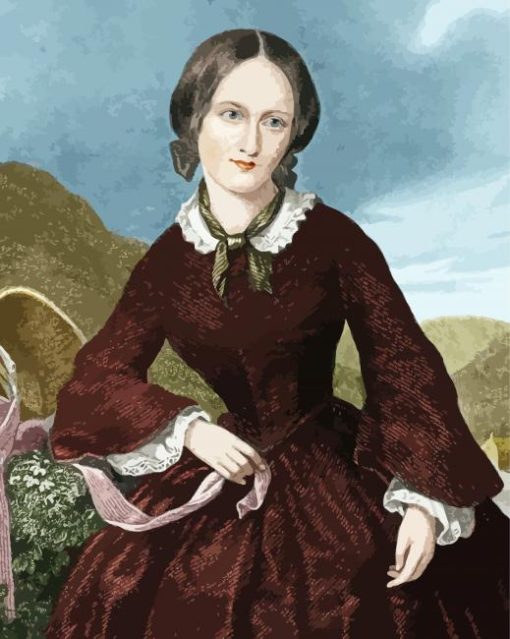 Charlotte Bronte paint by numbers