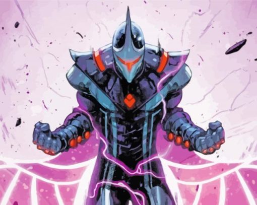 Darkhawk Art paint by numbers