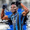 Duvan Zapata Splatter Art paint by numbers