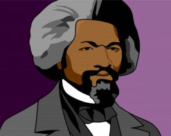 Frederick Douglass Art paint by numbers