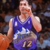 John Stockton Basketball Player paint by numbers