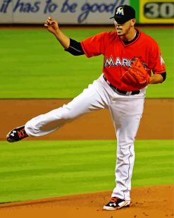 Jose Fernandez paint by numbers