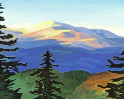 Mount Washington Art paint by numbers