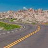 North Dakota Road paint by numbers