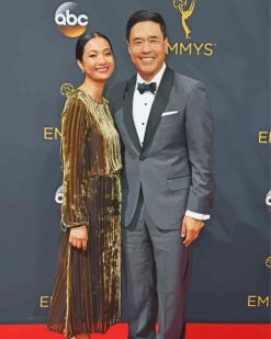 Randall Park And His Wife paint by numbers