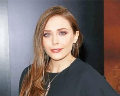 The American Elizabeth Olsen paint by numbers