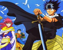 Yuyu Hakusho paint by numbers