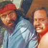 Comedians Cheech Chong paint by numbers Comedians Cheech Chong